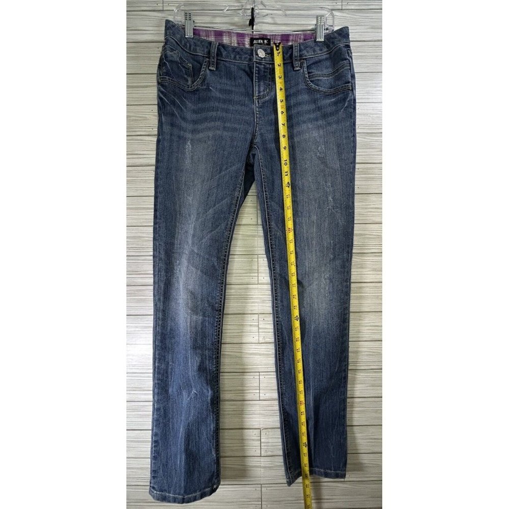 Allen B by Allen Schwartz Distressed Women's Jeans-Denim Straight Leg Sz 10 - Picture 7 of 8
